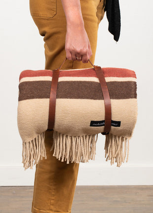 Leather Blanket Roll
