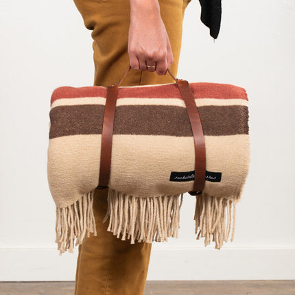 Leather Blanket Roll